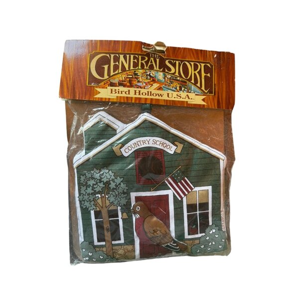 Vintage Franco General Store Country School Pot Holder - Picture 2 of 9